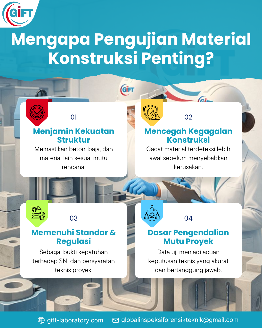 Mengapa Pengujian Material Konstruksi Penting?